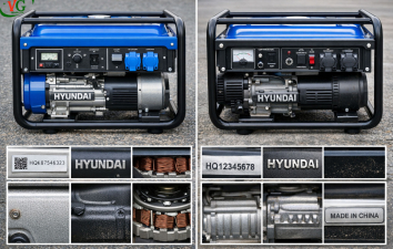 Thông báo máy phát điện Hyundai giả, nhái trên thị trường