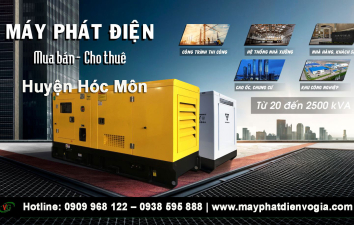 Bán và cho thuê máy phát điện Huyện Hóc Môn®
