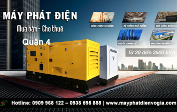 Bán và Cho thuê máy phát điện quận 4®