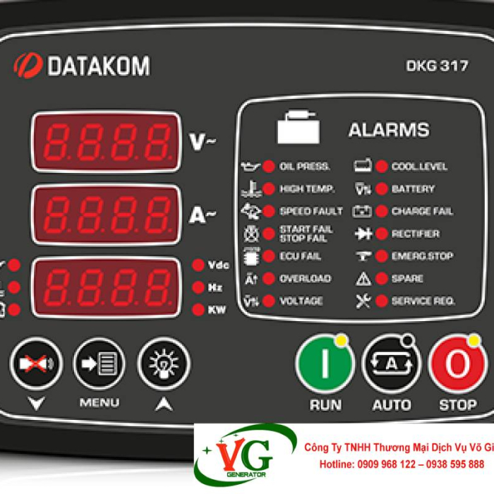 Bộ điều khiển Datakom DKG-317