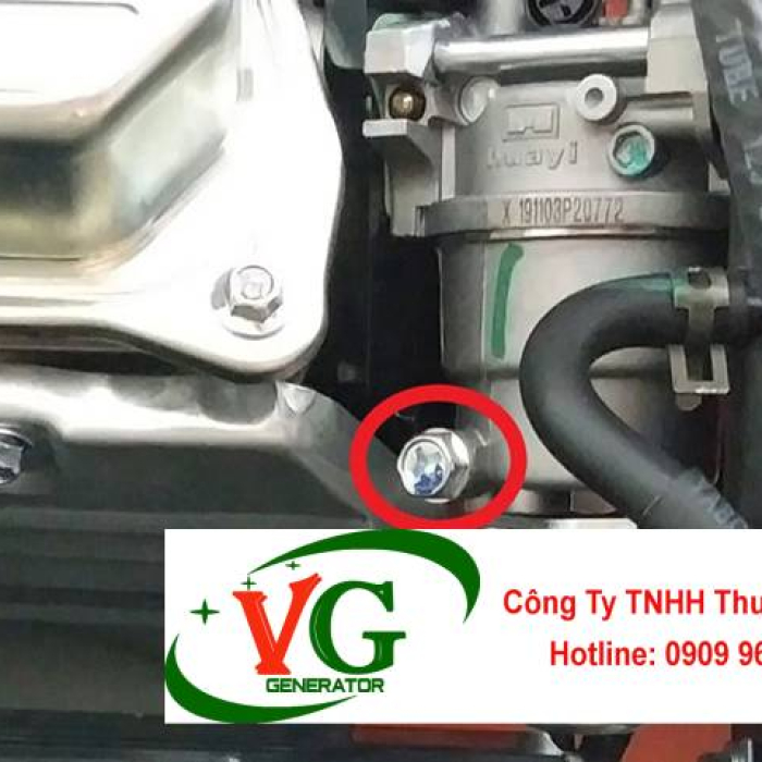 Bộ hòa khí máy phát điện