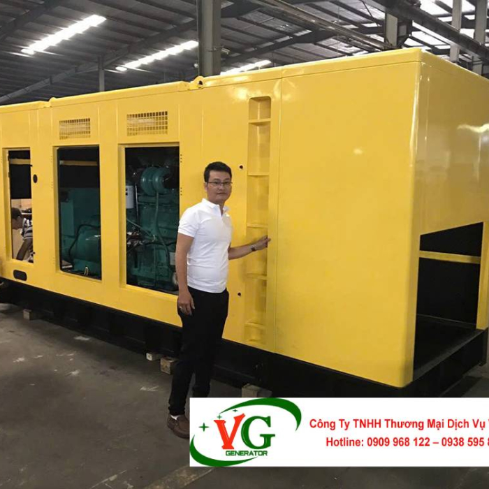 Vỏ cách âm máy phát điện