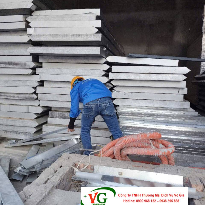 Louver gió máy phát điện
