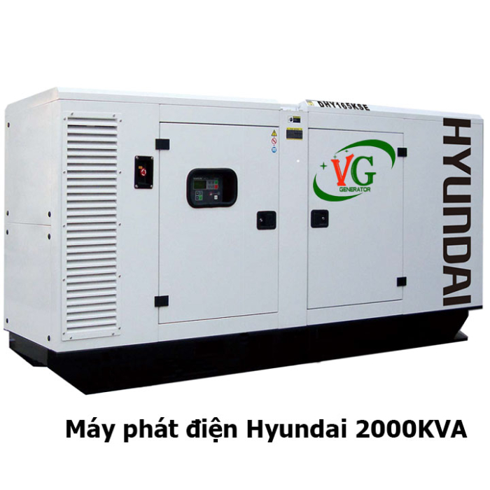 Máy phát điện Hyundai 2000KVA