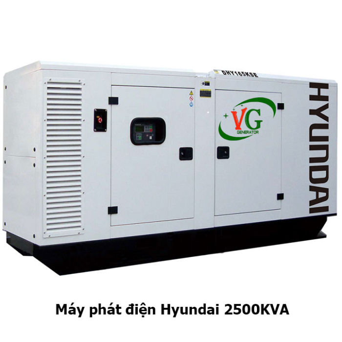 Máy phát điện Hyundai 2500KVA