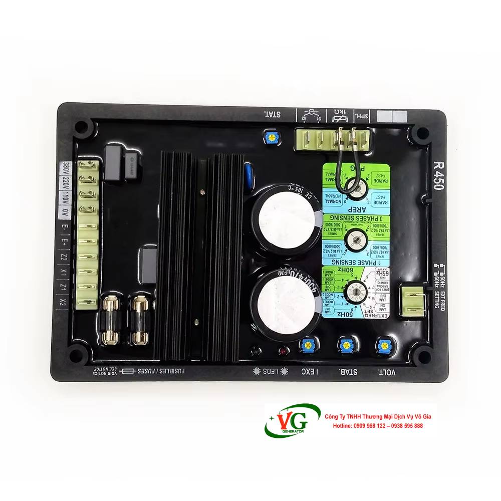 Bộ điều chỉnh điện áp Leroy Somer AVR R450
