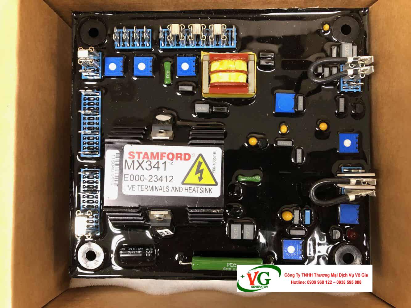 Bộ điều chỉnh điện áp tự động AVR Stamford MX341
