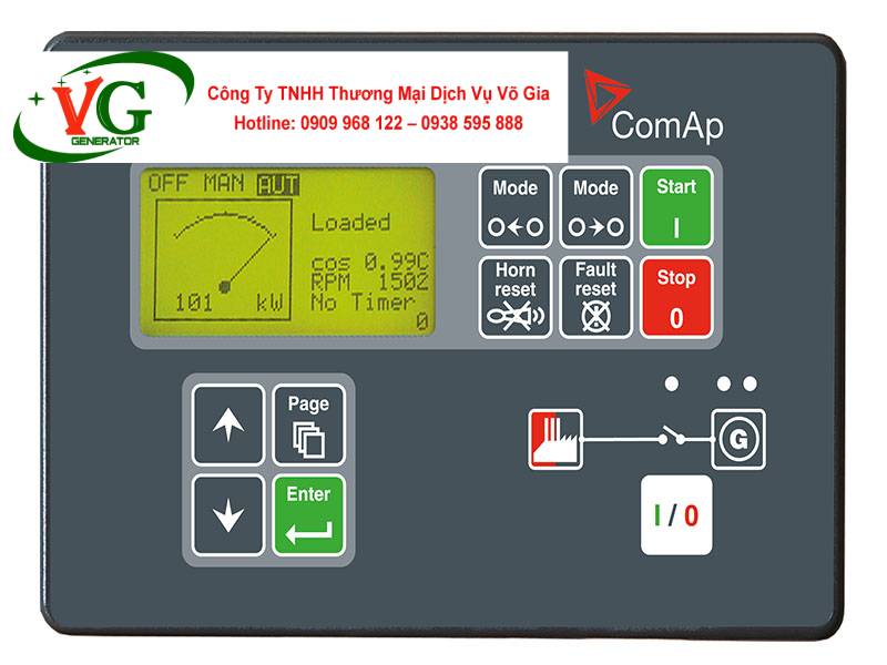 Bộ điều khiển ComAp InteliLite NT MRS 16
