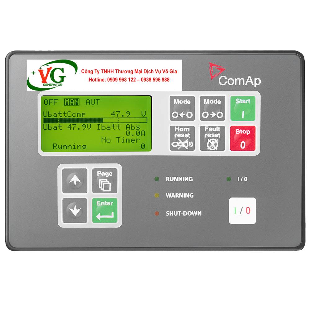 Bộ điều khiển ComAp InteliLite Telecom DC