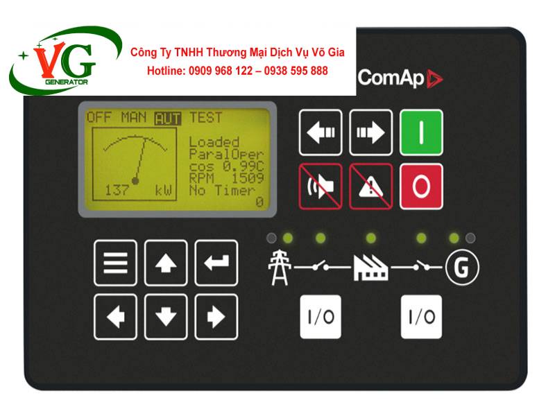 Bộ điều khiển ComAp InteliLite Telecom DC