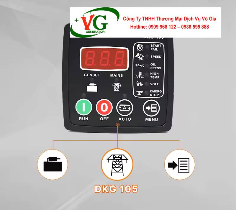 Bộ điều khiển Datakom DKG-105