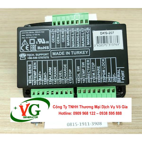 Bộ điều khiển Datakom DKG-207