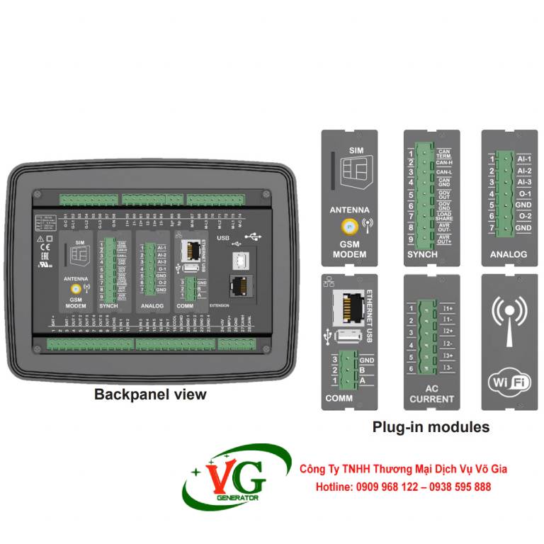 Bộ điều khiển Datakom DKG-217
