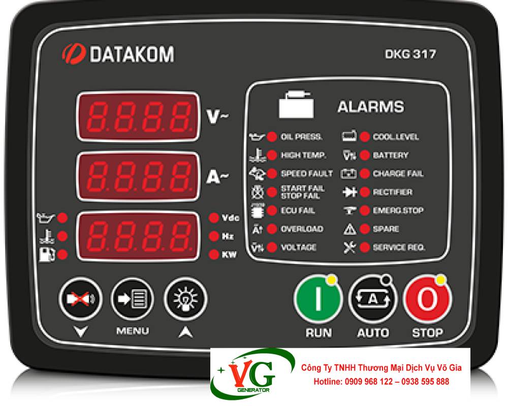 Bộ điều khiển Datakom DKG-317