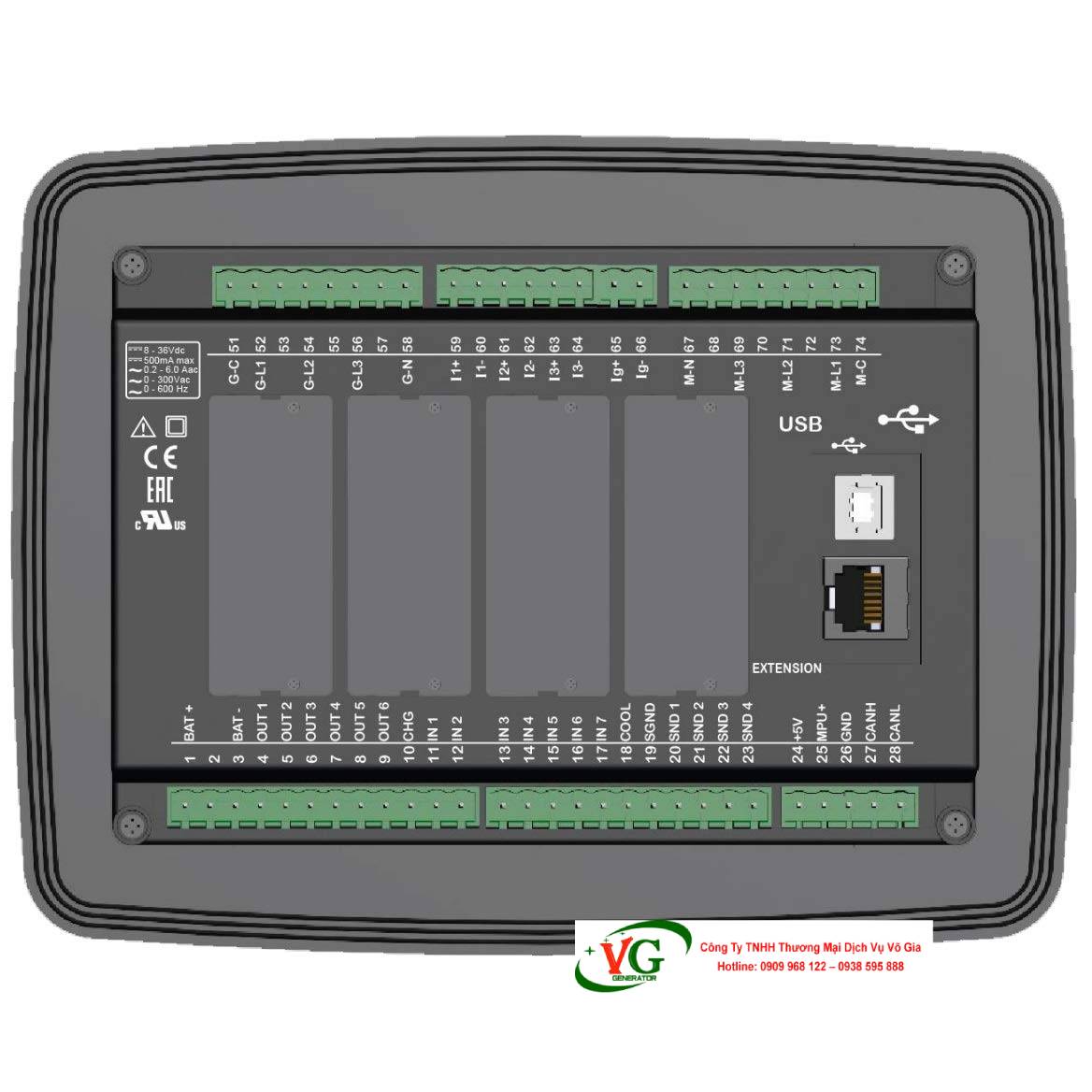 Bộ điều khiển Datakom DKG-325