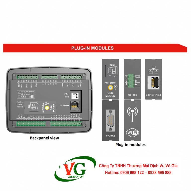 Bộ điều khiển Datakom DKG-519