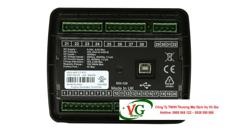 Bộ điều khiển Deepsea DSE4520 MKII