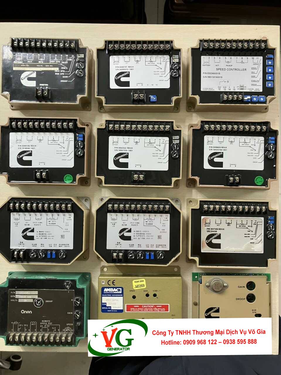 Bộ điều tốc Cummins EFC 4914091