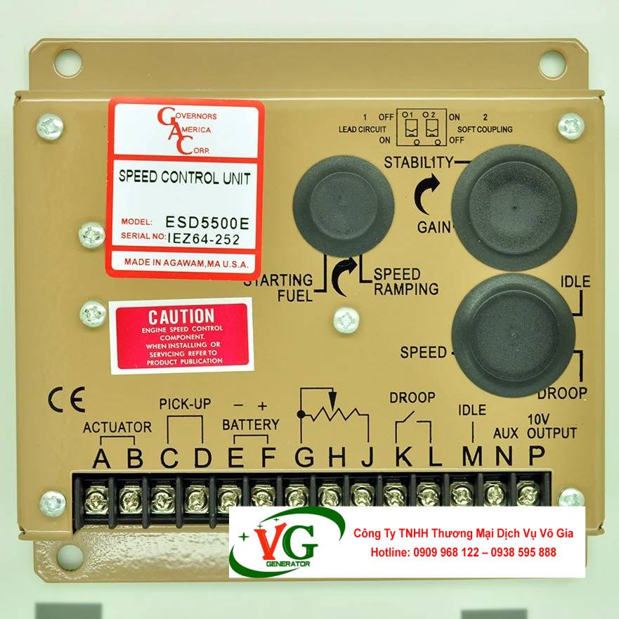 Bộ điều tốc GAC ESD5500E