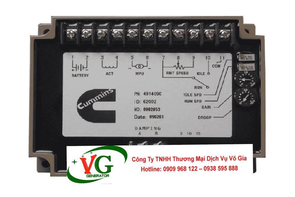 Bộ điều tốc máy phát điện EG2000