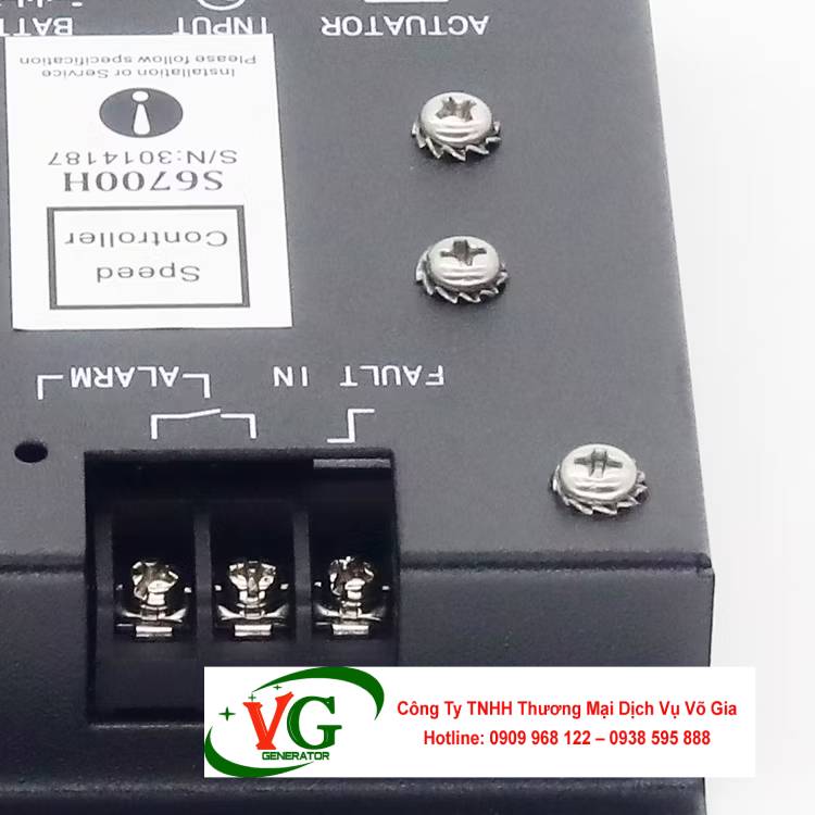 Bộ điều tốc máy phát điện S6700H