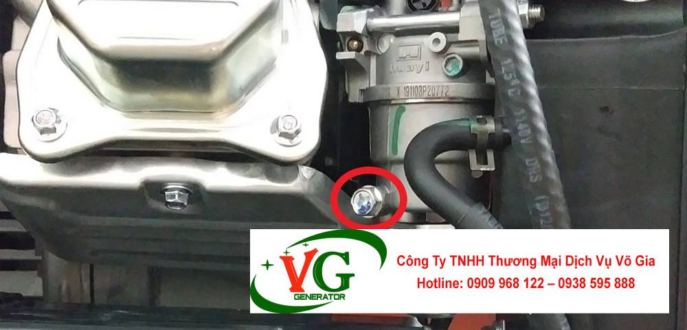 Bộ hòa khí máy phát điện