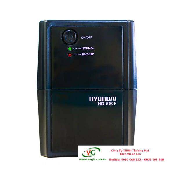 Bộ lưu điện 500VA Hyundai Offline HD-500F