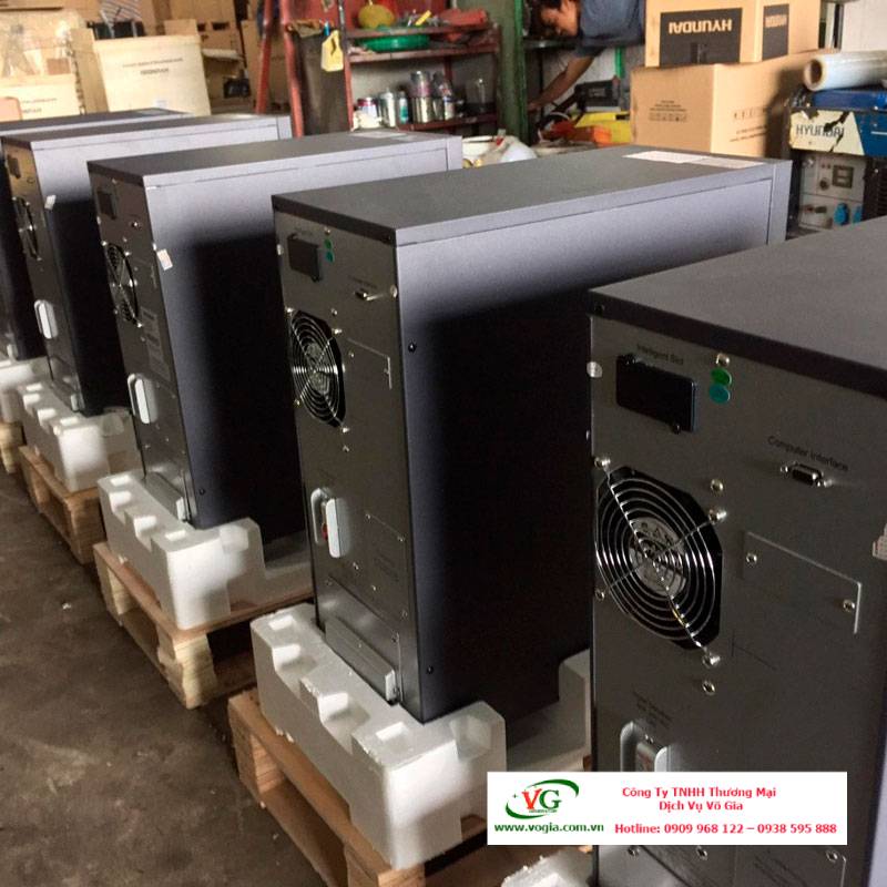 Bộ Lưu Điện UPS 10KVA Online 3 pha Hyundai HD-10KH Tower