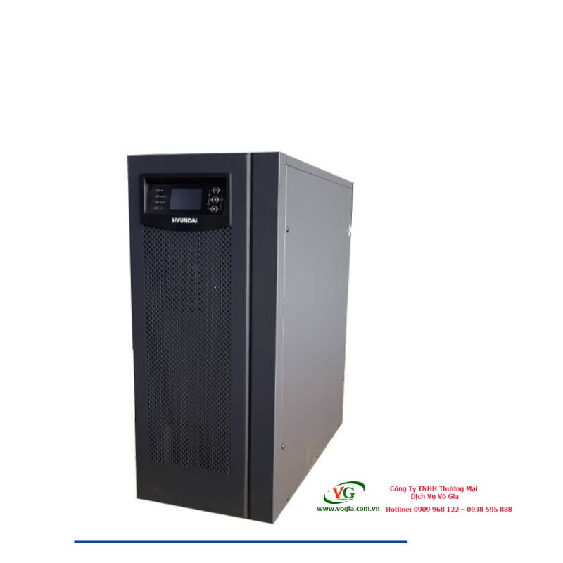 Bộ lưu điện UPS 10KVA Online Hyundai 3 pha Rackmount HD-10KR2