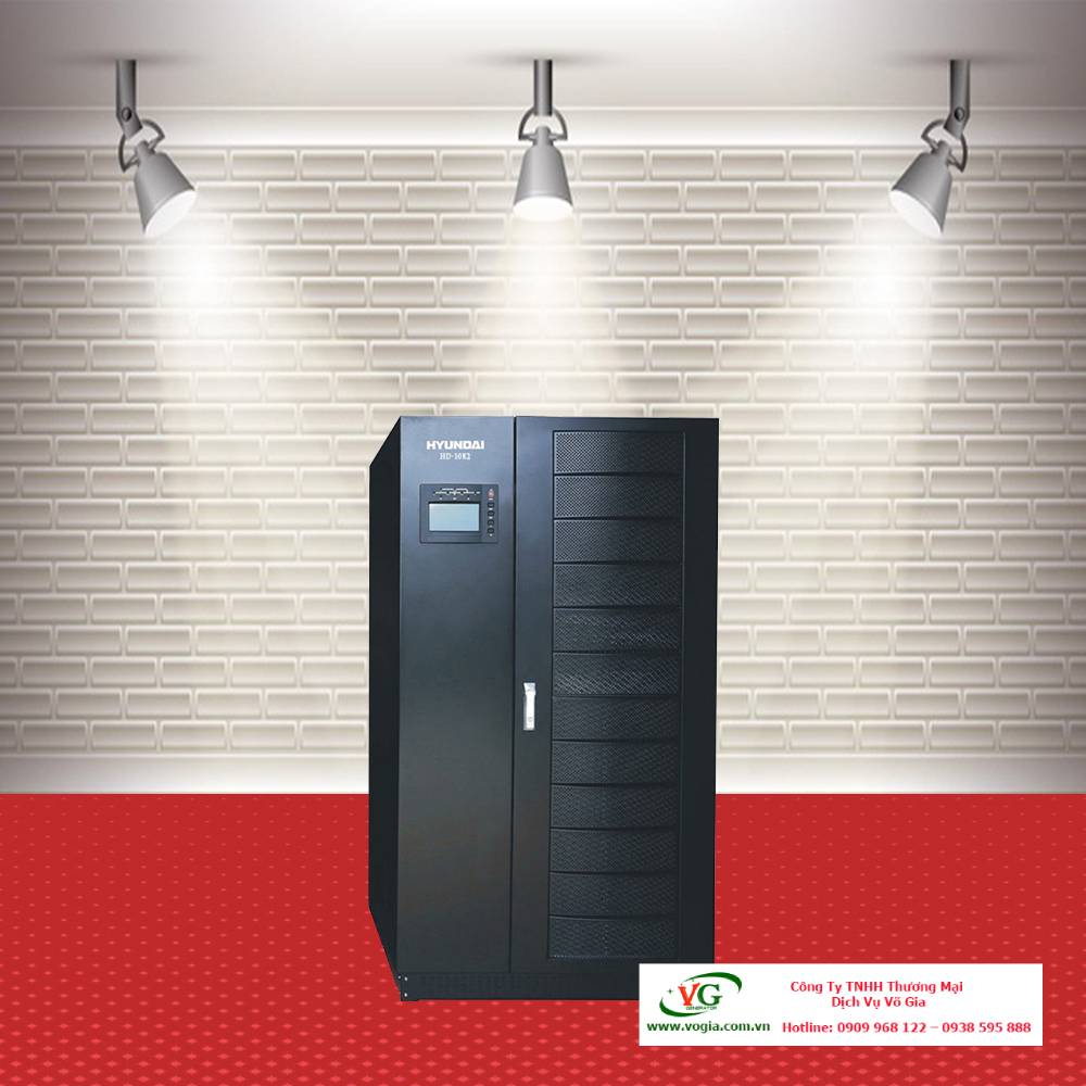 Bộ lưu điện UPS 10KVA Online Hyundai HD-10K3