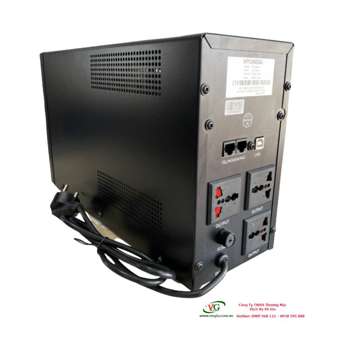 Bộ Lưu Điện UPS 1200VA Hyundai Offline HD-1200VA