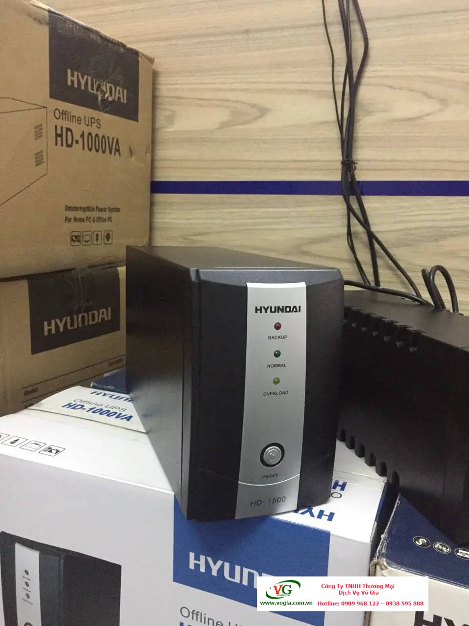 Bộ Lưu Điện UPS 1200VA Hyundai Offline HD-1200VA