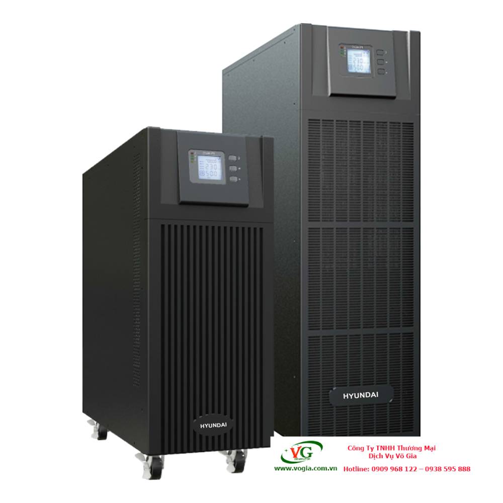 Bộ Lưu Điện UPS 15KVA Online HD-15K3 Hyundai 3 pha Tower