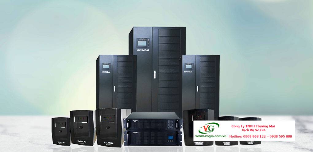 Bộ Lưu Điện UPS 15KVA Online HD-15K3 Hyundai 3 pha Tower