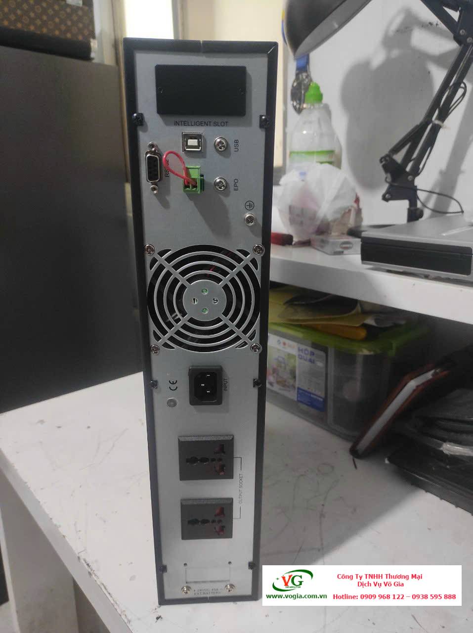 Bộ lưu điện UPS 1KVA Online Hyundai Rackmount HD-1KR9