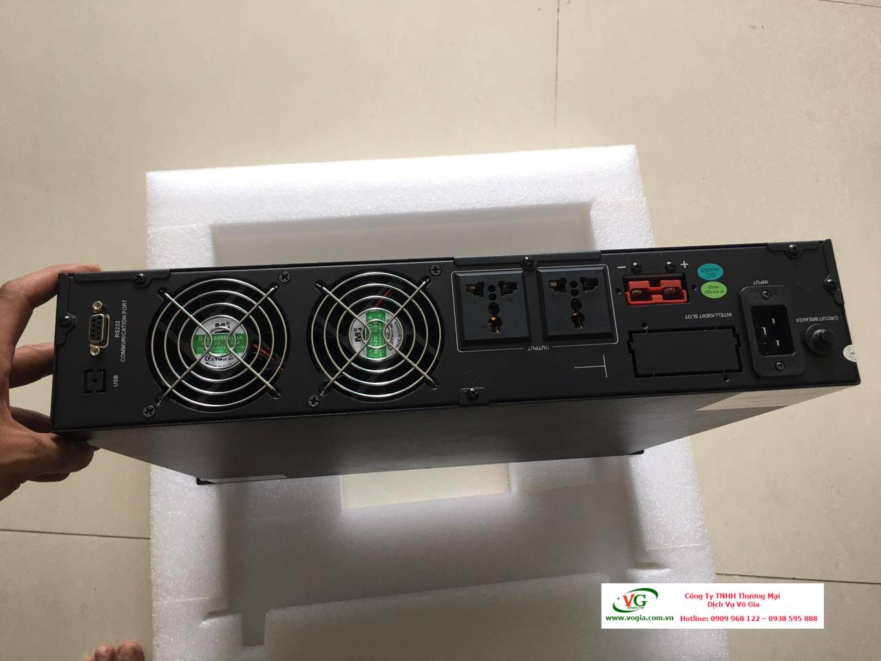 Bộ lưu điện UPS 1KVA Online Hyundai Tower HD-1KS
