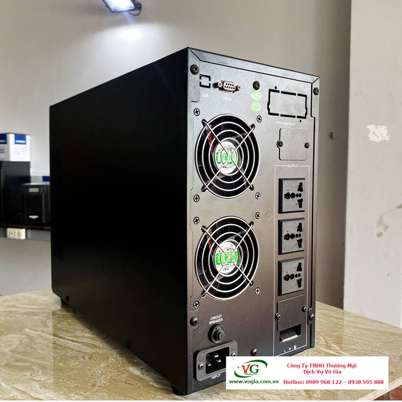 Bộ lưu điện UPS 1KVA Online Hyundai Tower HD-1KS