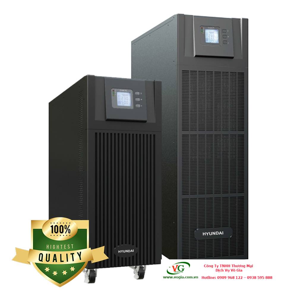 Bộ Lưu Điện UPS 20KVA Online 3 pha Hyundai HD-20K2 Tower