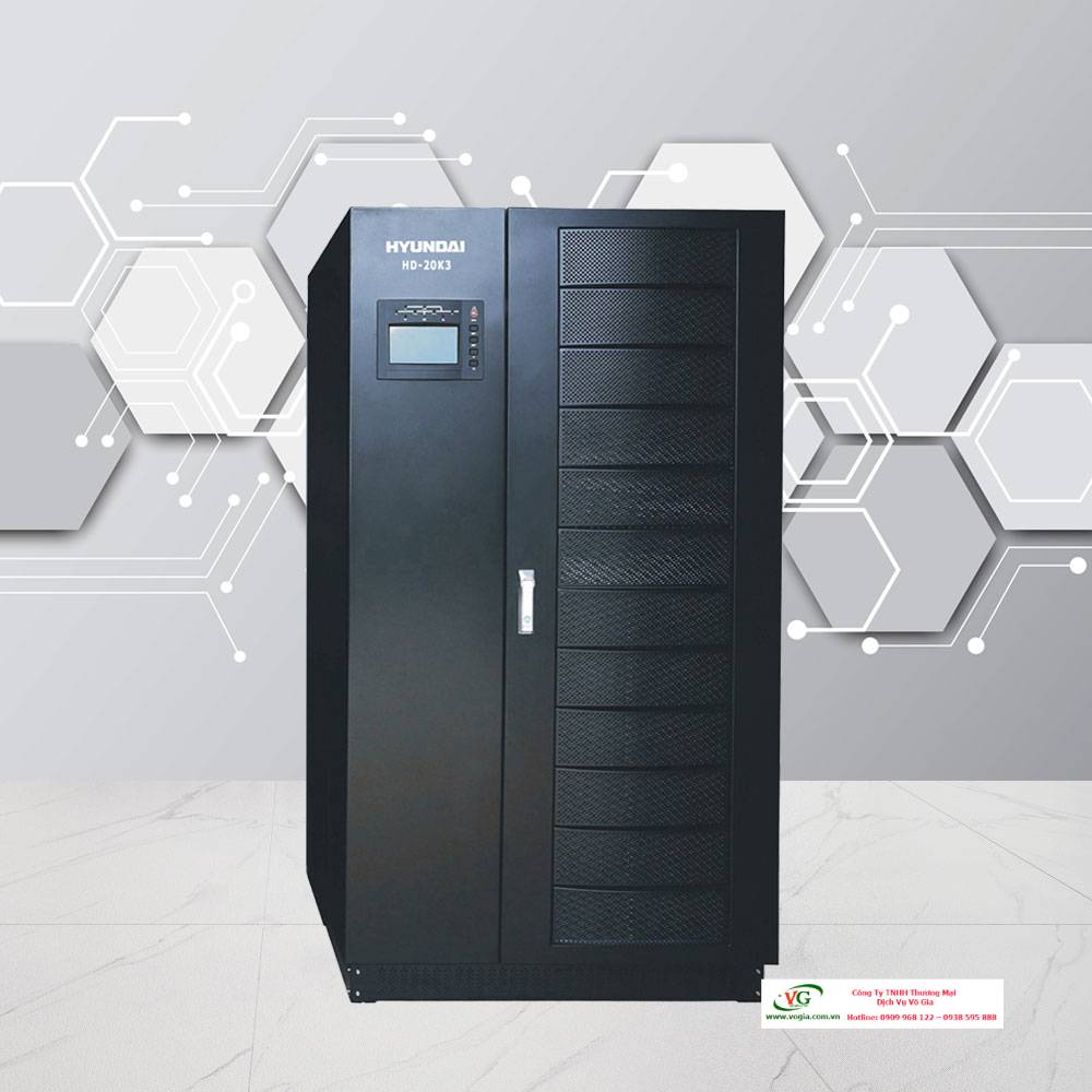 Bộ Lưu Điện UPS 20KVA Online Hyundai HD-20KH 3 pha Tower