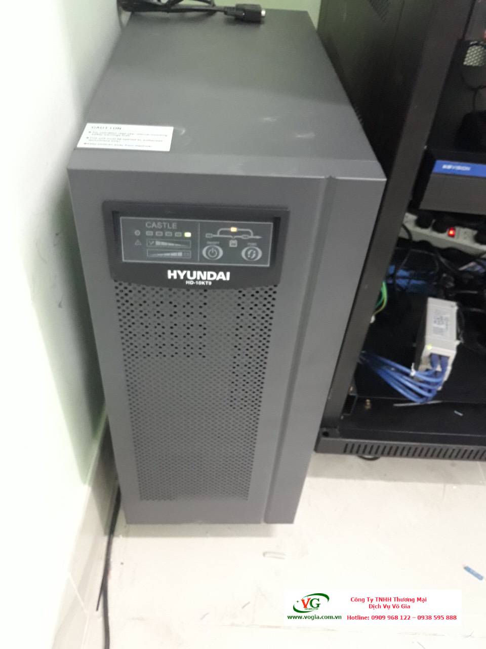 Bộ Lưu Điện UPS 25KVA Online 3 pha HD-25K3 Hyundai Tower