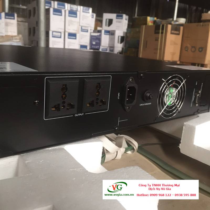 Bộ lưu điện UPS 2KVA Online Hyundai Rackmount HD-2KR9
