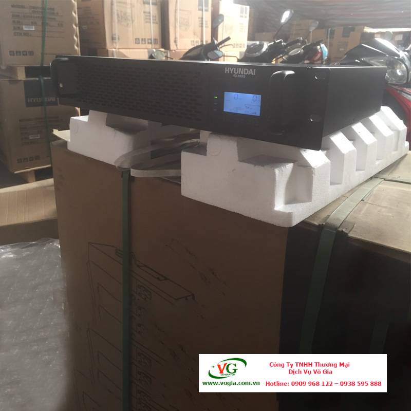 Bộ lưu điện UPS 2KVA Online Hyundai Rackmount HD-2KR9
