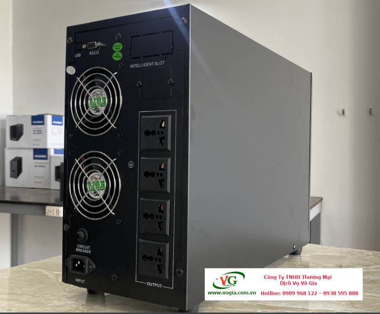 Bộ Lưu Điện UPS 2KVA/1.8KW Online Hyundai Tower HD-2KT9