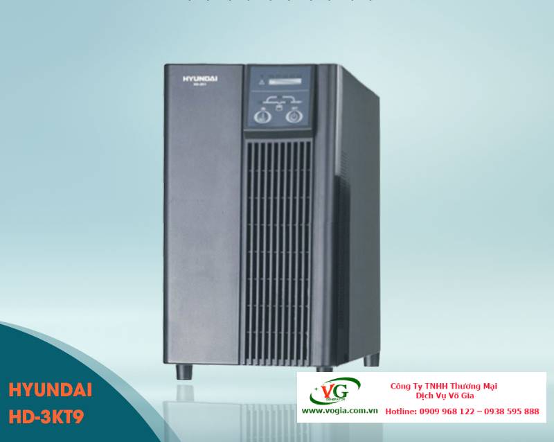 Bộ Lưu Điện UPS 3KVA/2.7KW Online Hyundai Tower HD-3KT9