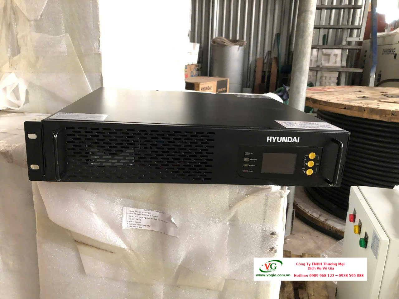 Bộ lưu điện UPS 3KVA Online Hyundai Rackmount HD-3KR9