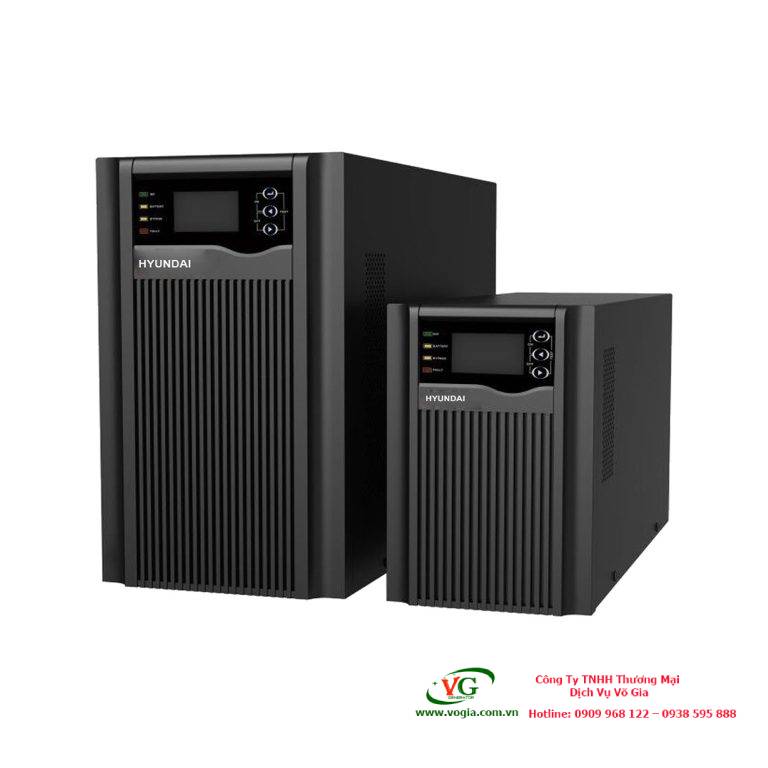 Bộ Lưu Điện UPS 3KVA Online Hyundai Tower HD-3KS