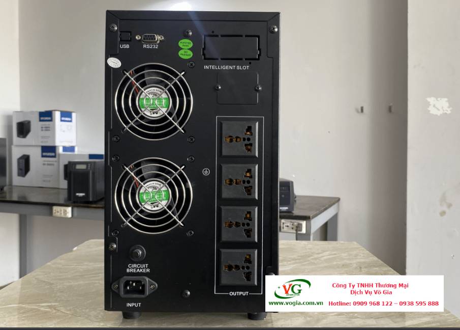 Bộ Lưu Điện UPS 40KVA/36KW Online 3 pha HD-40K3 Hyundai Tower