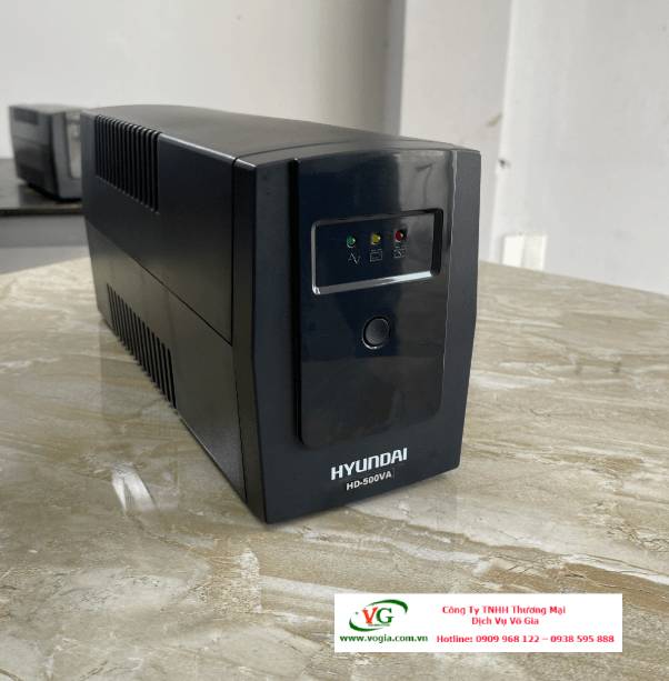 Bộ Lưu Điện UPS 500VA/300W Hyundai Offline HD-500VA