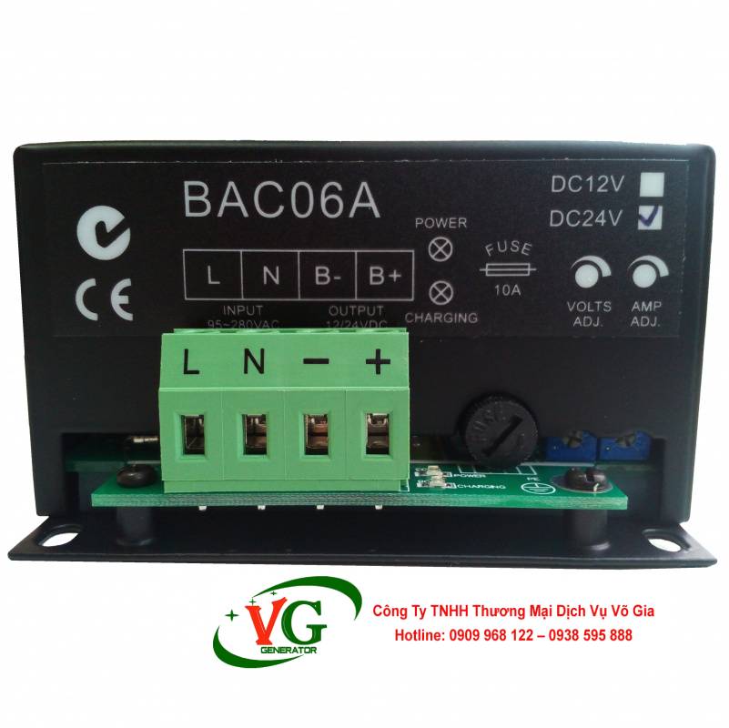 Bộ sạc ắc quy máy phát điện