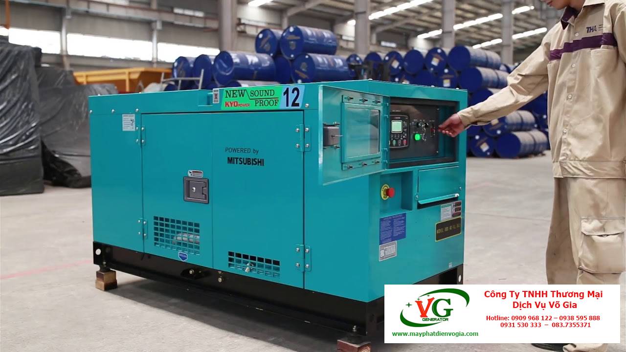 Các yêu cầu khi vận hành máy phát điện công nghiệp